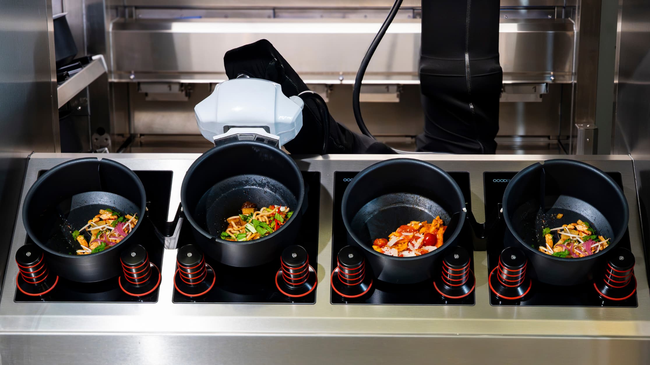 GUTH FOODS Kochroboter Herdplatten