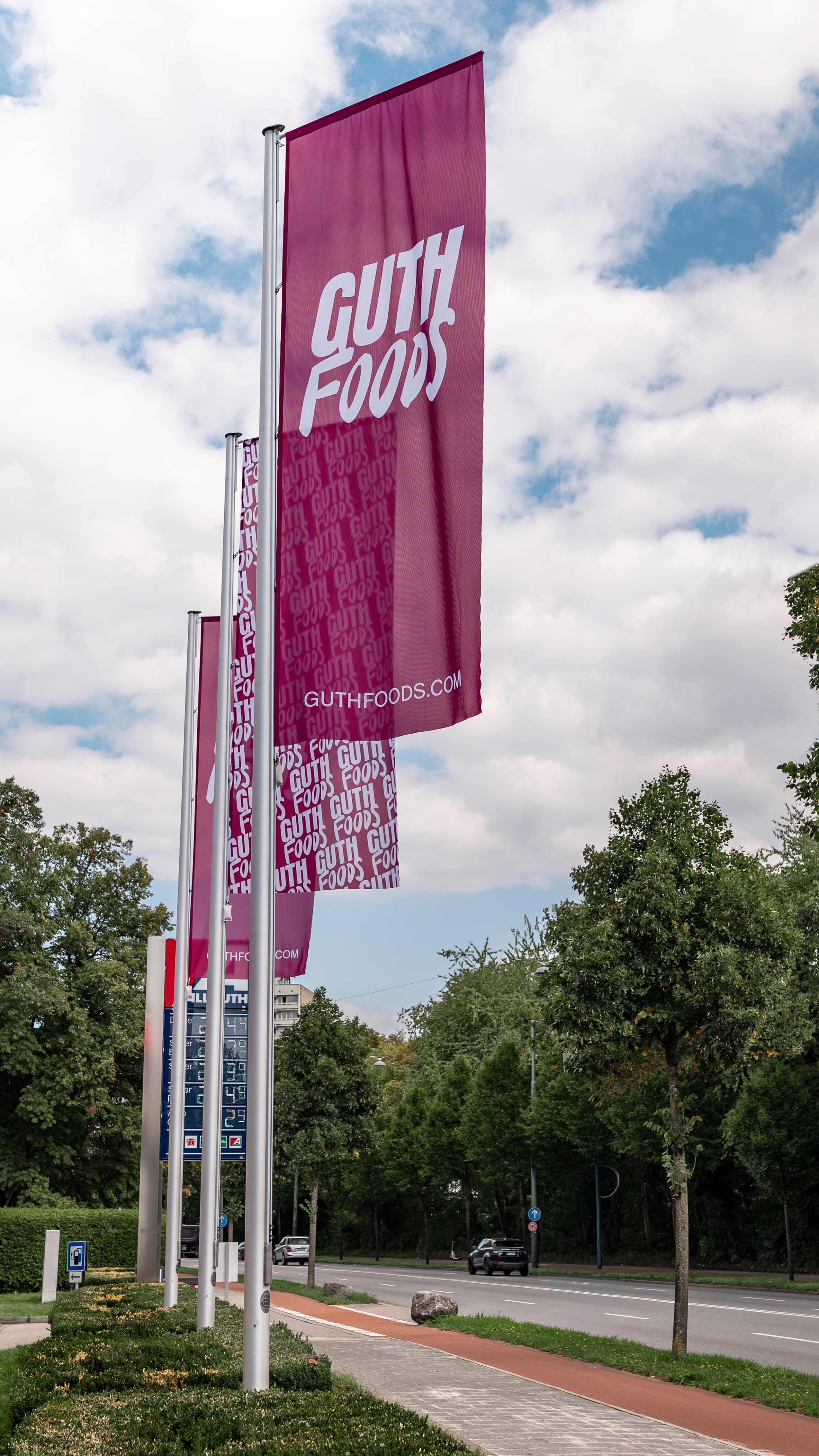 Fahnen Allguth Chiemgaustraße