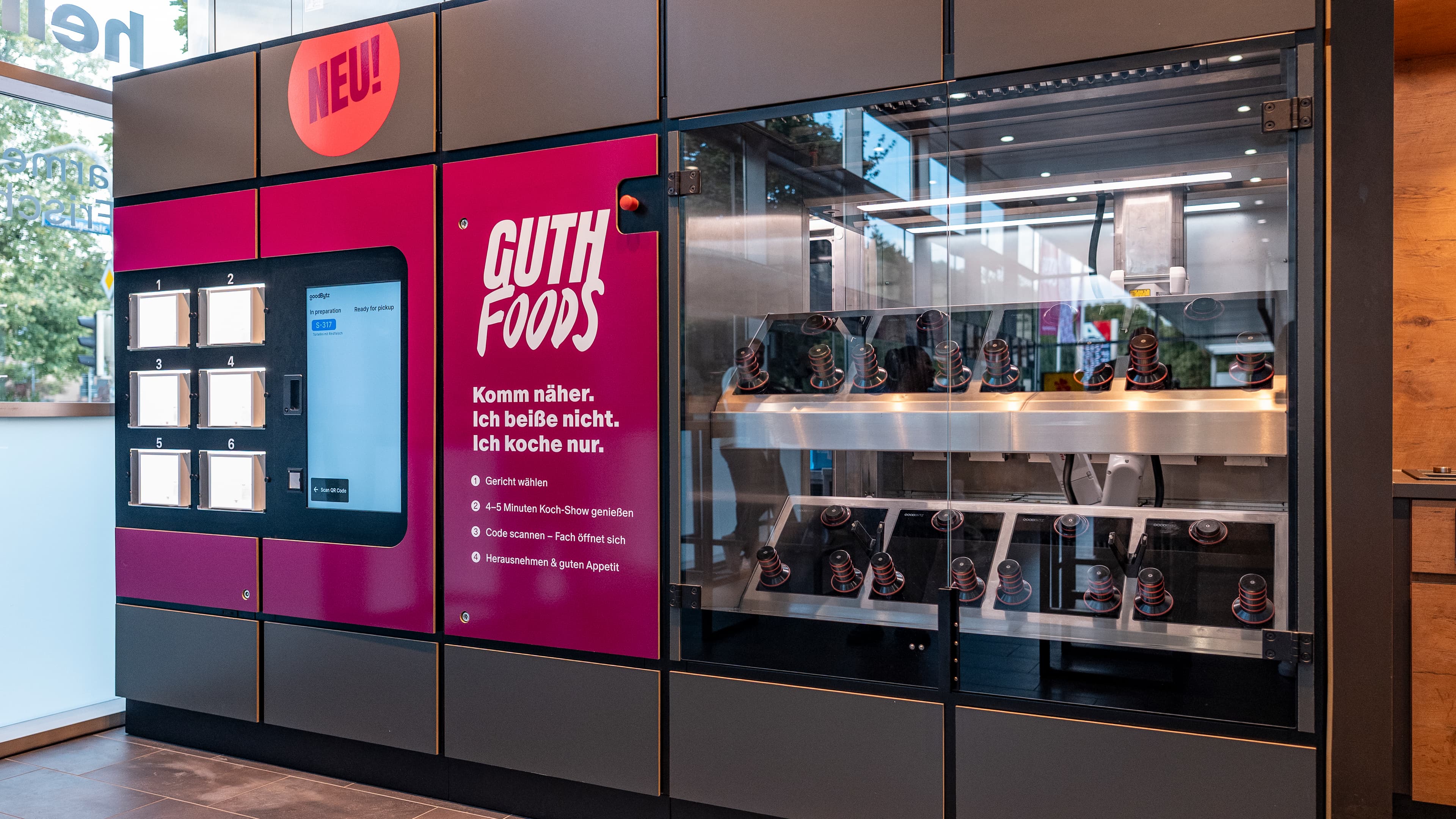 GUTH FOODS Kochroboter quer Ansicht 1